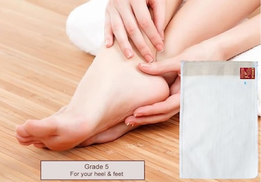 Turkish Bath Hamam Hammam Spa Exfoliator Peeling Glove Kese Mitt Exfoliating Gloves for face, body, arms, legs,feet (Grade 5 for your heel &amp; feet (Very thick texture)