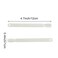 ZOENHOU 150 Nail Swatches, Plastic Nail Art Sample Sticks with Ring for Professional Use, Home DIY Art Supplies