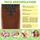 Clip in Hair Extensions Real Human Hair 14 inch 7pcs Straight Remy Human Natural Hair Invisible Clip ins for Women Gift Light Auburn