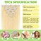 Clip in Hair Extensions Real Human Hair 14 inch 7pcs Straight Remy Human Natural Hair Invisible Clip ins for Women Gift Bleach Blonde