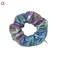 PU Leather or Cloth Pocket Scrunchies with Zipper Stash - Hair Ties for Jewelry, Keys, Purse, Cheer, Parties, Festivals, Cosplay Shows, Bobbles &amp; Elastic Hair Bands (Mix Color)