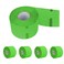 Hair Removal Strips - 5 Rolls, 500 Strips Green, Disposable &amp; Flexible Paper Neck Strips for Salon Hair Cutting &amp; Stylist, Water Resistant and Self-Adheres to Neck