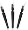 Precision Tweezers Reverse Ceramic Tweezers 3 PCS Electronic Tweezers, Soldering Hot Tweezers Self Locking Tweezers with Ceramic Tips-UY3