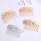 4 pcs Gold Hair Comb for Women Decoratives, Leaf Hair Combs Hair Accessories for Women Bridesmaid Wedding Hair Accessories Gold