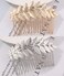 4 pcs Gold Hair Comb for Women Decoratives, Leaf Hair Combs Hair Accessories for Women Bridesmaid Wedding Hair Accessories Gold