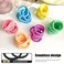 48PCS Seamless Sakura Pink Color High Elastic hair ties Ponytail Holders for Women Girls Teenagers No Damage Stretchy Hair Bands for Women&rsquo;s Hair Gift for Her