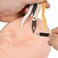 Eyebrow Stencil Ruler for Microblading, Three-point Positioning Balance Ruler for Semi Permanent Makeup, Golden Ratio Caliper Measurement Tools
