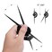 Eyebrow Golden Ratio Caliper, Eyebrow Marking Ruler, Double Scale Sliding Gauge Tools for Eyeliner Lips Semi Permanent Makeup Tattooing (Golden)