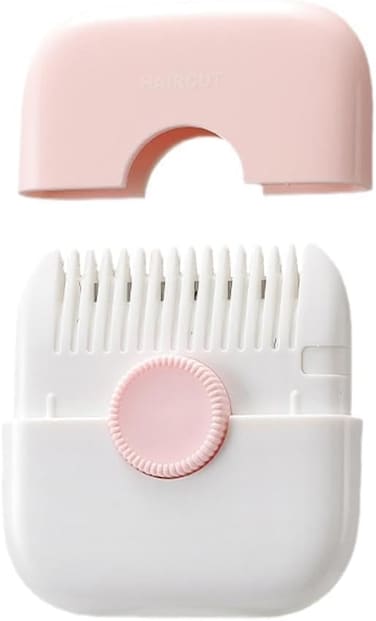 2 in 1 Hair Trimmer - Mini Manual Hair Trimmer Comb - Double Sided Hair Razor Comb Cutter - 2 in 1 Bangs Trimmer - Multifunctional Mini Hair Trimmer Comb - Razor Comb Cutter for Women
