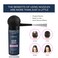 Hair Fibers for Thinning Hair with Spray Applicator Pump Nozzle,Undetectable Natural Formula,Thicker Fuller Hair in 15 Seconds,Conceals Thinning Balding Hair Areas for Men Women, 0.97Oz (Dark Brown)