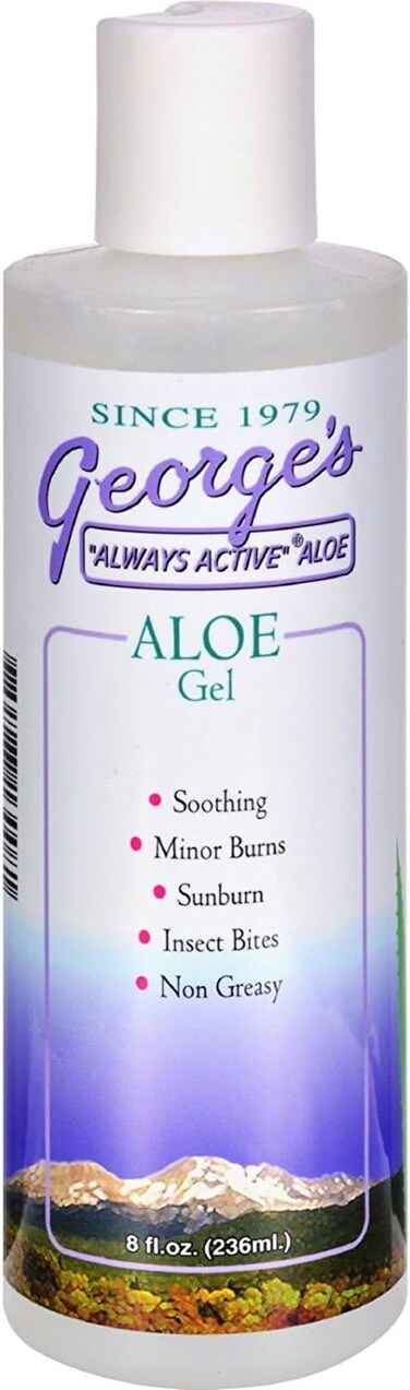 George'S Aloe Vera Aloe Gel 8 Oz