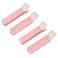 4PCS Pink Hair Rollers with Clip Volumizing Bangs Curler DIY Styling Accessories Tool Portable Self Grip Volume Hair Root Clips, Hair Rollers, Styling Tools(ZS529)