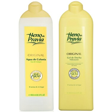 Heno Pravia Agua De Colonia &amp; Gel De Ducha Combo Pack 22.5 Oz