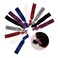Lurrose 18pcs Glitter Hair Ties No Crease Ponytail Holders Elastic Ribbon Hair Ropes (Assorted Colors)
