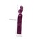 Lurrose 18pcs Glitter Hair Ties No Crease Ponytail Holders Elastic Ribbon Hair Ropes (Assorted Colors)
