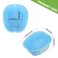 Large Plastic Foot Basin Foot Bath Spa Tub Foot Massage for Soaking Foot,Toe Nails, and Ankles,Pedicure,Improved Sturdy Portable Foot Tub-Blue