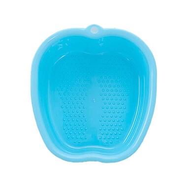 Large Plastic Foot Basin Foot Bath Spa Tub Foot Massage for Soaking Foot,Toe Nails, and Ankles,Pedicure,Improved Sturdy Portable Foot Tub-Blue