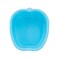 Large Plastic Foot Basin Foot Bath Spa Tub Foot Massage for Soaking Foot,Toe Nails, and Ankles,Pedicure,Improved Sturdy Portable Foot Tub-Blue