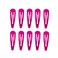 50 Pack of Snap Hair Clips Hair Barrettes for Kids, Girls and Women, 50 mm (Rose)