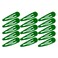 50 Pack of Snap Hair Clips Hair Barrettes for Kids, Girls and Women, 50 mm (Green)