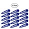 50 Pack of Snap Hair Clips Hair Barrettes for Kids, Girls and Women, 50 mm (Blue)