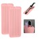 2 Heat Resistant Silicone Mat with Hanging Hole, Straightener Heat Resistant Travel Mat &amp; Pouch for Curling Iron, Flat Iron and Other Hot Hair Styling Tools, 11 x 5 in, Pink