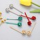 Christmas Hair Clip for Women, Xmas Bow Hairpins Red Green Gold Bow Hair Clips Holiday Hair Accessory Christmas Festive Costume Jewelry Party Gifts
