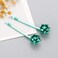 Christmas Hair Clip for Women, Xmas Bow Hairpins Red Green Gold Bow Hair Clips Holiday Hair Accessory Christmas Festive Costume Jewelry Party Gifts