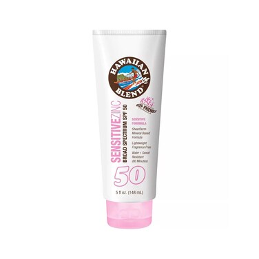 Hawaiian Blend Sensitive Skin Reef Friendly Zinc Mineral Based Sunscreen - SPF 50-5 fl oz
