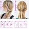 Plastic Magic Hair Braid Ponytail Maker Clip Tool Simple DIY Hair Loop Accessories Kit for Hair Styling