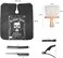 So Cool Professional Barber Cape with Adjustable Metal Clip Hair Cutting Cape Salon Cape Hairdressing Neck Duster Brush Comb Hair Clips Set