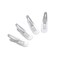 2IN/5CM Small Snap Hair Clips Metal Hair Barrettes Hair Grips Hair Accessories for Women - 12 Count/Silver Gray