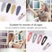 Boobeen 20 Pack Hair Clips - Acrylic Metal Snap Hair Clips for Women -Matte Hair Barrettes for Girls - Hairpins Fashion Accessories for Kids Teens Girls