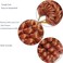 Rose Golden Deep Pink Crochet Hair 60 Strands 2X Ringlet Wand Curl Jamaican Bounce 8 inch Synthetic Pre Looed Crochet Hair Extensions Crochet Braiding Hair 20 Roots (8Inch (Pack of 3), Pink)