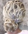 JWICOS Lavender Bridal Wedding Hair Pins Crystal Beads Hair Accessories for Brides and Bridesmaid Pack of 2