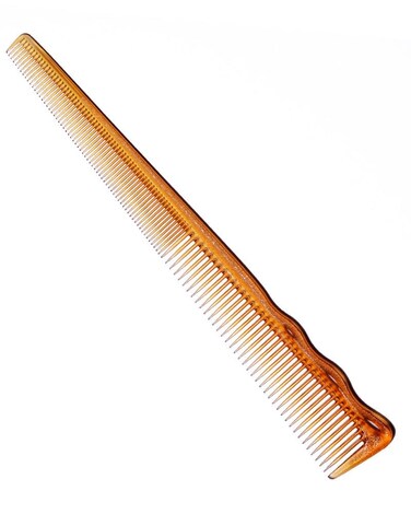 YS Park 234 Short Hair Design Comb Long - Camel