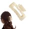 Rectangular Hair Claw Clips for Women and Girls - Non-slip, Big Claw Clip,Claw Clip,Clips and Barrettes,Hair Accessories