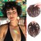 Light Brown Wig Pieces for Top of Head, Curly Hair Topper Replacement Fluffy Hairpiece Seamless Clip in Top Wiglet for Women Thin Hair Hairpieces,Wigs and Accessories Hair Care