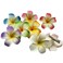 2Pcs White and Pink Hawaiian Frangipani Plumeria Foam Head Flower Party Beach Hair Clip Hair Clips Hair Accessories(7cm)