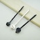 50Pcs Black Hair Bobby Pins Hair Clips with Blank Round Tray Hair Pins Hairpin Cabochons Bases for DIY Crafts Hair Styling Pins Hair Accessories