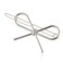 4Pcs Gold and Silver Simple Hair Clips Metal Bow Shaped Hairpin Clamps Hair Accessories for Women and Girls,Hair Care