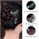 Blue Chinese Japanese Hair Stick Retro Wooden Hairpin Flower Hair Chopsticks Vintage Tassel Hair Stick Wedding Party Hair Stick Hanfu Hairpins，Hair Styling Pins，Hair Care Hair Accessories