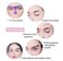 Purple Washable Eyebrow Stencils, Eyebrow Shaping Kit, Eyebrow Template,8 Styles Reusable Eyebrow Stencil with Handle and Strap Eyebrow Color Eyes