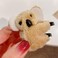 Grey Plush Koala Hair Clips,Cute Stuffed Hair Claw Bangs Clip Ponytail Decor Cartoon Hairpin Mini Hair Jaw Barrettes for Girls Women Headwear Clips and Barrettes Hair Accessories