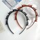 2Pcs Black and Red Double Bangs Hairstyle Hairpin Headband With 8 Small Clips - Women Double Layer Twist Plait Hair Tools,Twist Clip Headband with Toothed Hair Bands Braid Tool Hair Accessories