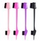 Pink Professional Edge Brush Comb Double Sided 3-in 1 Brush Fit For Baby Salon Hair Styling Brushes Beauty Tools Brush For Black Hair Edge Brush Comb Vendor Double Sided 3-in 1 Styling Tools