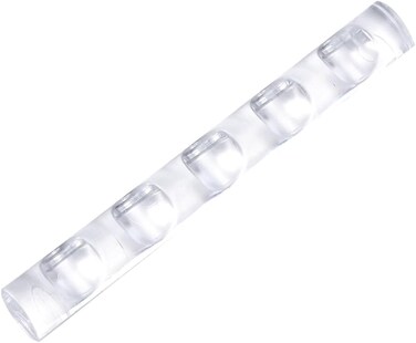 Brush Holder Nail Art Acrylic Simple Transparent Pen Brush Stand Brush Rest Brush Rest for 5 Nail Pens Gel Nails Nail Tools Nail Supplies Stylish Useful Paint Brush Holder Nail Art and Polish