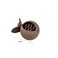 Small Fish Shape Hair Clip Korean Style Round Hair Clamp High Ponytail Hair Claw Clip Nonslip Hairpin Fashion Women Hair Accessories, Clips and Barrettes (Black)
