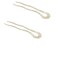 Twist Hair Stick Clip Acetate Large Wavy U-Shaped Hairpin Tortoise Chignon Pin Hair Pins Hair Styling Pins for Beauty and Personal Care