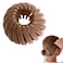 Magic Bird Nest Velvet Hair Clips   Three Rows of Teeth Styling Supplies for Making Ponytail, Bun, and Hairpin for Long Short Curly Straight Hair, Hair Clips, Clips and Barrettes Hair Accessories